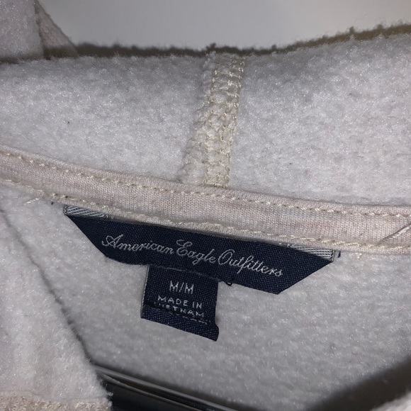 American Eagle Cream Hoodie - Picture 2 of 3